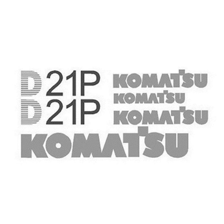 Aftermarket Decal Set KOMD21PDECALSET